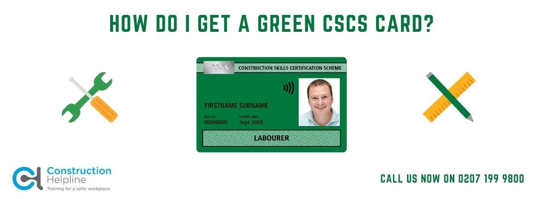 Green CSCS card