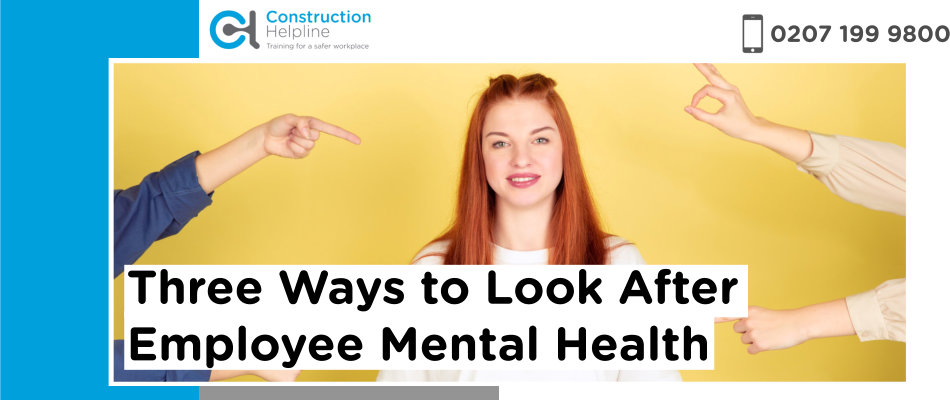 mental health, construction, employees