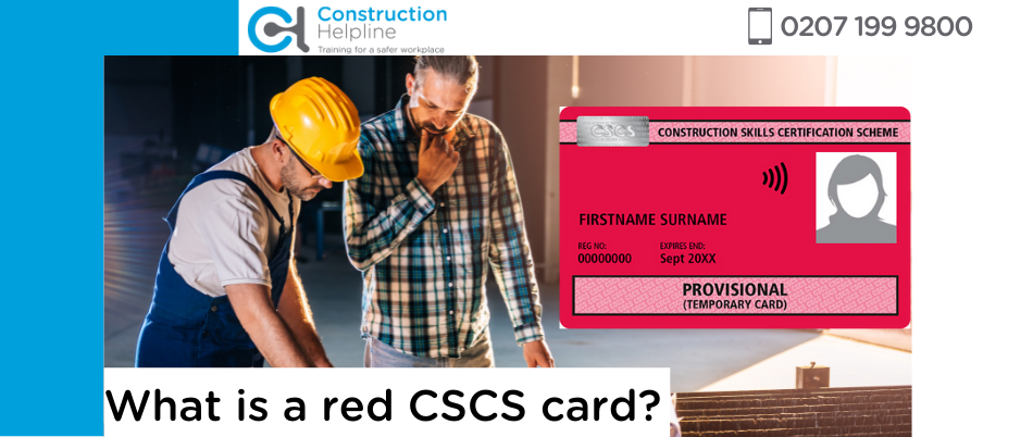 red cscs card