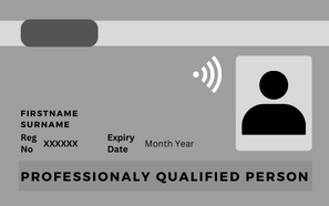Grey Professionally qualified person